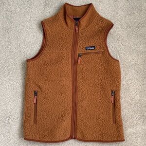Patagonia Rust Fleece Vest - LIKE NEW